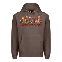 Coffee christmas calories dont count Premium Hoodie - MaliasSmallBusiness