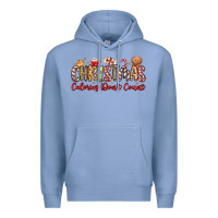 Colony Blue christmas calories dont count Premium Hoodie - MaliasSmallBusiness