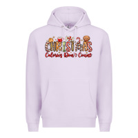 Lilac christmas calories dont count Premium Hoodie - MaliasSmallBusiness