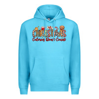 Ocean Blue christmas calories dont count Premium Hoodie - MaliasSmallBusiness