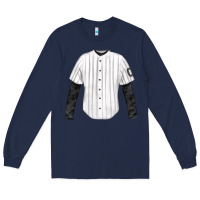 Navy baseball uniform fa element Long Sleeve Tee - FaDigitalArtStudio