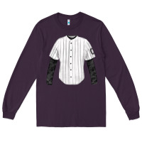 Plum baseball uniform fa element Long Sleeve Tee - FaDigitalArtStudio