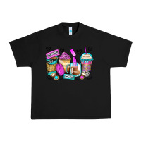Black eyelash coffee cups Urban Heavy Tee - Zillion Design Studio