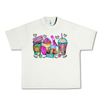 Pistachio eyelash coffee cups Urban Heavy Tee - Zillion Design Studio