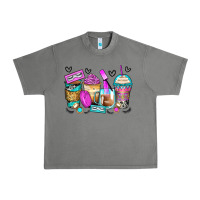 Tornado eyelash coffee cups Urban Heavy Tee - Zillion Design Studio