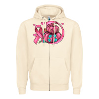 Sandshell cancer ribbon pumpkins Zipper Hoodie - JahusDesignShop