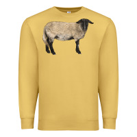 Antique Gold Suffolk Sheep Premium Sweatshirt - LillyAllenDesigns