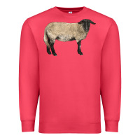 Cardinal Suffolk Sheep Premium Sweatshirt - LillyAllenDesigns