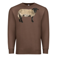 Chestnut Suffolk Sheep Premium Sweatshirt - LillyAllenDesigns