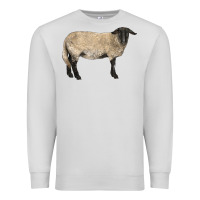 Dove Grey Suffolk Sheep Premium Sweatshirt - LillyAllenDesigns
