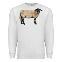 Oatmeal Heather Suffolk Sheep Premium Sweatshirt - LillyAllenDesigns