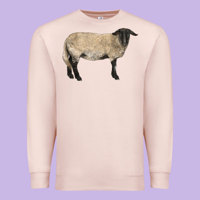 Suffolk Sheep Premium Sweatshirt Designed By Lillyallendesigns
