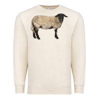 Sandshell Suffolk Sheep Premium Sweatshirt - LillyAllenDesigns