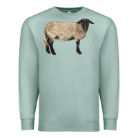 Seafoam Suffolk Sheep Premium Sweatshirt - LillyAllenDesigns