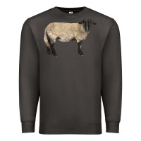 Smoke Suffolk Sheep Premium Sweatshirt - LillyAllenDesigns