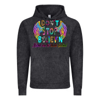 Vintage Black don't stop believin' hold on to that feelin' Vintage Hoodie - RanaPortraitStore