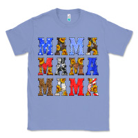 Colony Blue mama american flag 4th of july Classic Tee - HRA Design Shop