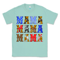Seafoam mama american flag 4th of july Classic Tee - HRA Design Shop