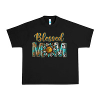 Black western blessed mom with sunflower Urban Heavy Tee - texasbilliewilder