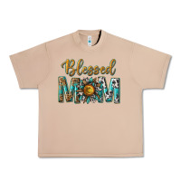Burro western blessed mom with sunflower Urban Heavy Tee - texasbilliewilder