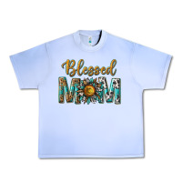 Grape Ice western blessed mom with sunflower Urban Heavy Tee - texasbilliewilder