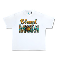 White western blessed mom with sunflower Urban Heavy Tee - texasbilliewilder