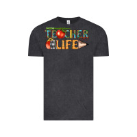 Vintage Black teacher life Vintage Tee - texasbilliewilder