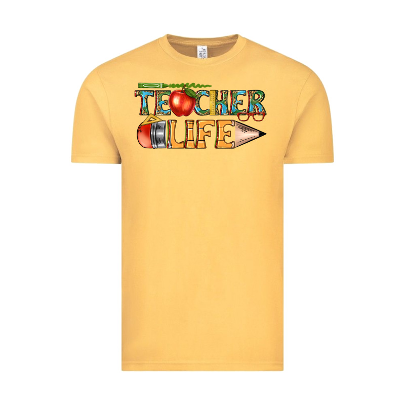 Teacher Life Vintage Tee by texasbilliewilder | Teevron