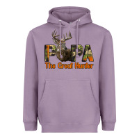 Lavender Western Papa The Great Deer Hunter Heavyweight Hoodie - LillyAllenDesigns