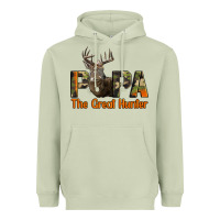 Matcha Western Papa The Great Deer Hunter Heavyweight Hoodie - LillyAllenDesigns
