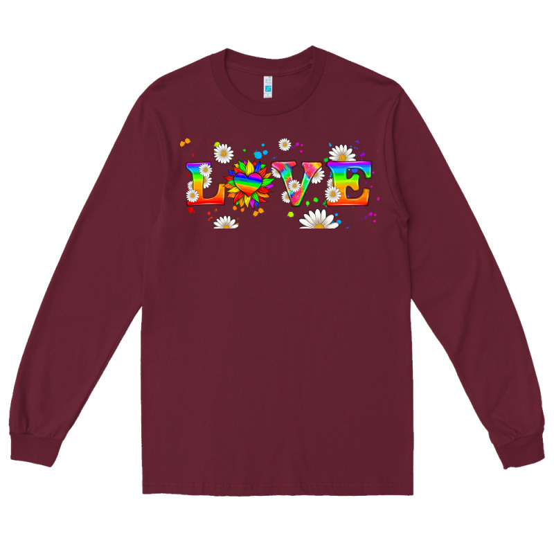 Lgbtq Love Libbey Glass Long Sleeve Tee by HRA Design Shop | Teevron
