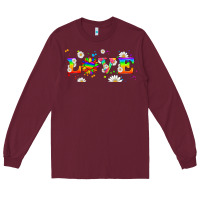 Burgundy lgbtq love libbey glass Long Sleeve Tee - HRA Design Shop