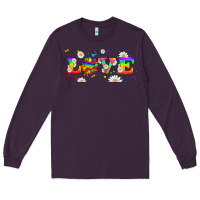 Plum lgbtq love libbey glass Long Sleeve Tee - HRA Design Shop