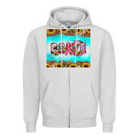 Dove Grey brave Zipper Hoodie - JahusDesignShop