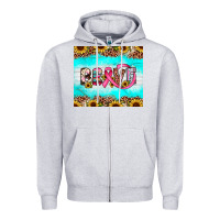 Heather Grey brave Zipper Hoodie - JahusDesignShop