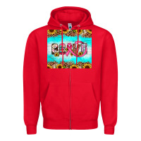 Red brave Zipper Hoodie - JahusDesignShop