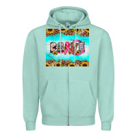 Seafoam brave Zipper Hoodie - JahusDesignShop
