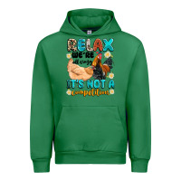 Emerald relax we're all crazy it's not a competition Urban Hoodie - Artiststas