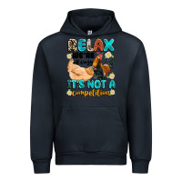 Navy relax we're all crazy it's not a competition Urban Hoodie - Artiststas