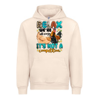 Sandshell relax we're all crazy it's not a competition Urban Hoodie - Artiststas