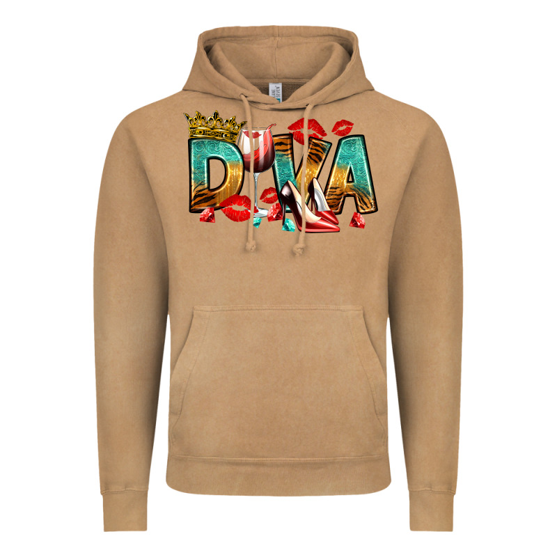 Diva Vintage Hoodie by RanaPortraitStore | Teevron
