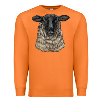 Carrot Suffolk Sheep Head Premium Sweatshirt - LillyAllenDesigns