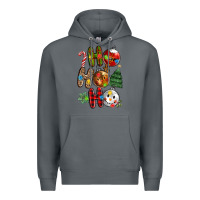 Rock ho ho ho with Premium Hoodie - MaliasSmallBusiness