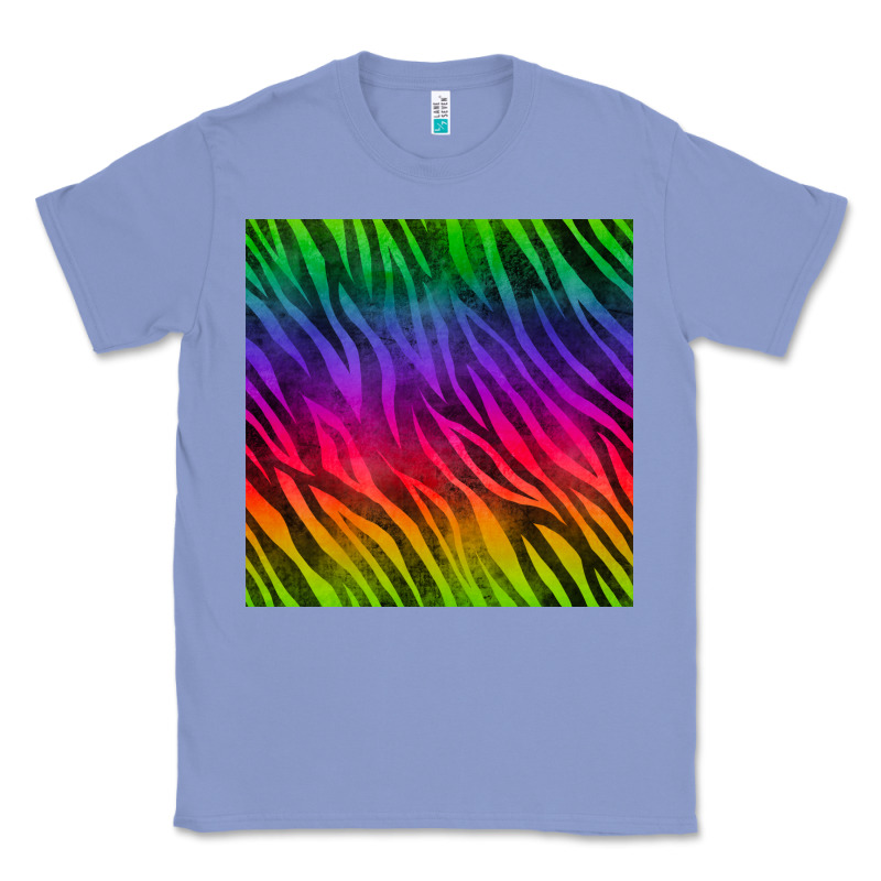 Colorful Zebra Seamless Pattern Classic Tee by BundleAndBundleShop | Teevron