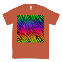 Copper colorful zebra seamless pattern Classic Tee - BundleAndBundleShop