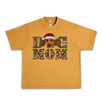 Christmas Dog Mom Dachshund Urban Heavy Tee | Teevron