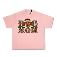 Salmon christmas dog mom dachshund Urban Heavy Tee - RanaPortraitStore