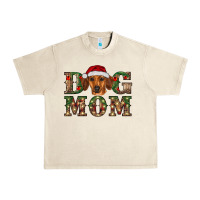 Sandshell christmas dog mom dachshund Urban Heavy Tee - RanaPortraitStore