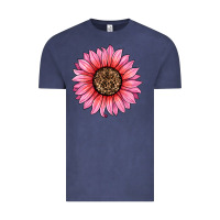 Vintage Denim valentine's day sunflower Vintage Tee - RanaPortraitStore