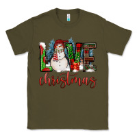 Army Green love christmas Classic Tee - FaDigitalArtStudio